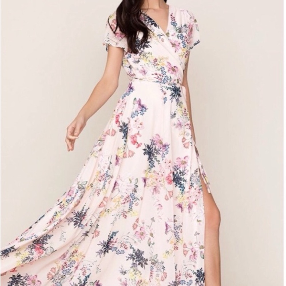 Yumi Kim Calypso Maxi Wrap Dress